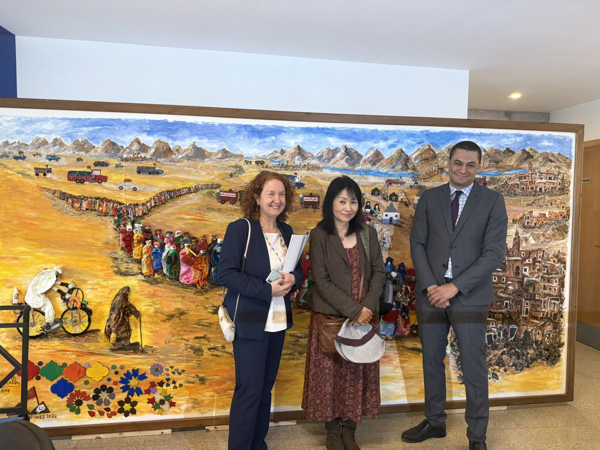 nadim_amal's tweet photo. Visite de la Directrice “Nature Hub” @MidoriPaxton @UNDP @PNUDMaroc et son équipe au centre international Hassan II d’éducation à l’Environnement #fm6e: accueil très chaleureux du Directeur @Aymancherkaoui et son équipe et échanges fructueux notamment avec les jeunes #JRE https://t.co/CCq2BsKYpa
