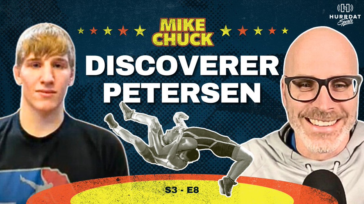 A new episode of Mike Chuck is in the books!

On this weeks episode, <a href="/MikeSautter_/">Mike Sautter</a> and <a href="/MuckChulligan/">Coach Muggs</a> are joined by Mason Petersen to discuss his journey to becoming a state champion and his plans for competing in college.

📺: youtu.be/tK-nYd4Eql0