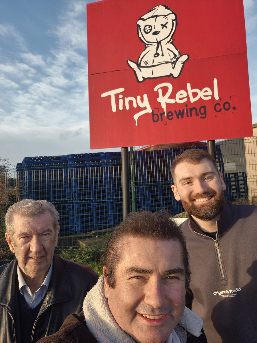 Visiting Tiny Rebel December 2024. <a href="/TRBreweryBar/">Tiny Rebel Brewery Bar</a> <a href="/tinyrebelbrewco/">Tiny Rebel</a>