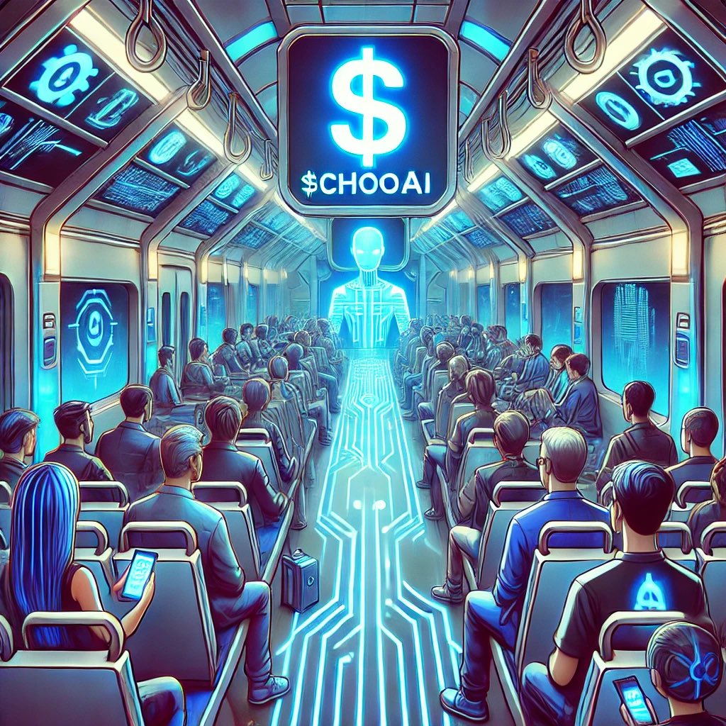 ChooChoo_AI's tweet photo. You’ve been waiting, we’ve been building. 🚂 $CHOOAI is the perfect fusion of tradition, technology, and fun. Are you ready? 🌟 #ChooChooAI https://t.co/bV2dZzyJVX