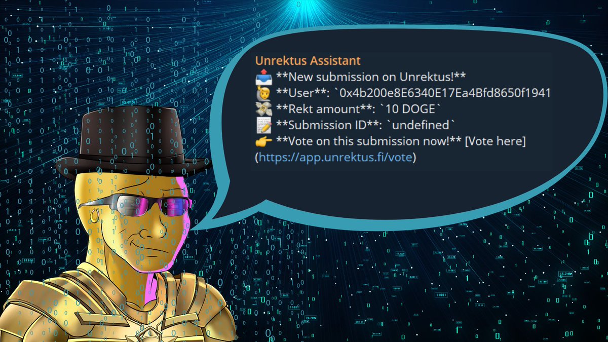 #AIAgent now integrated into #Unrektus TG
Try it out here: t.me/unrektus