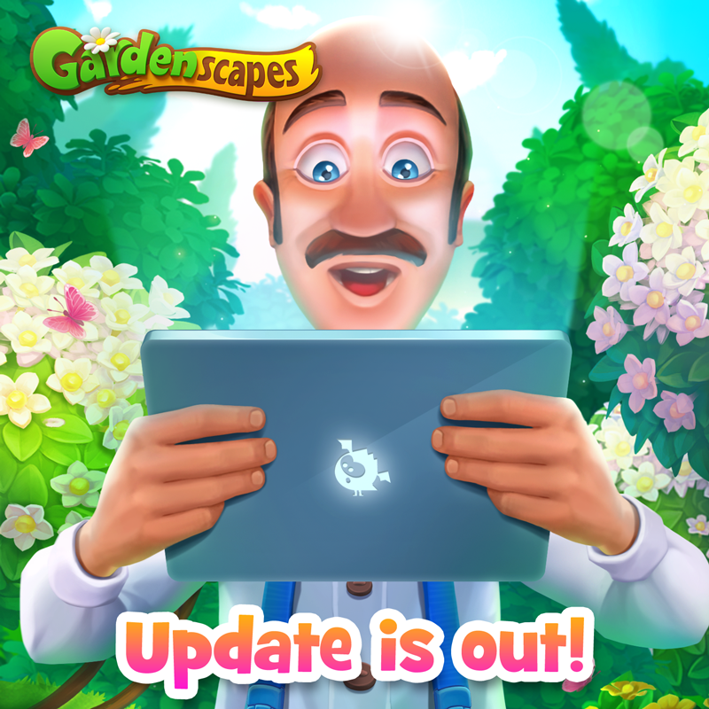 Gardenscapes tweet media