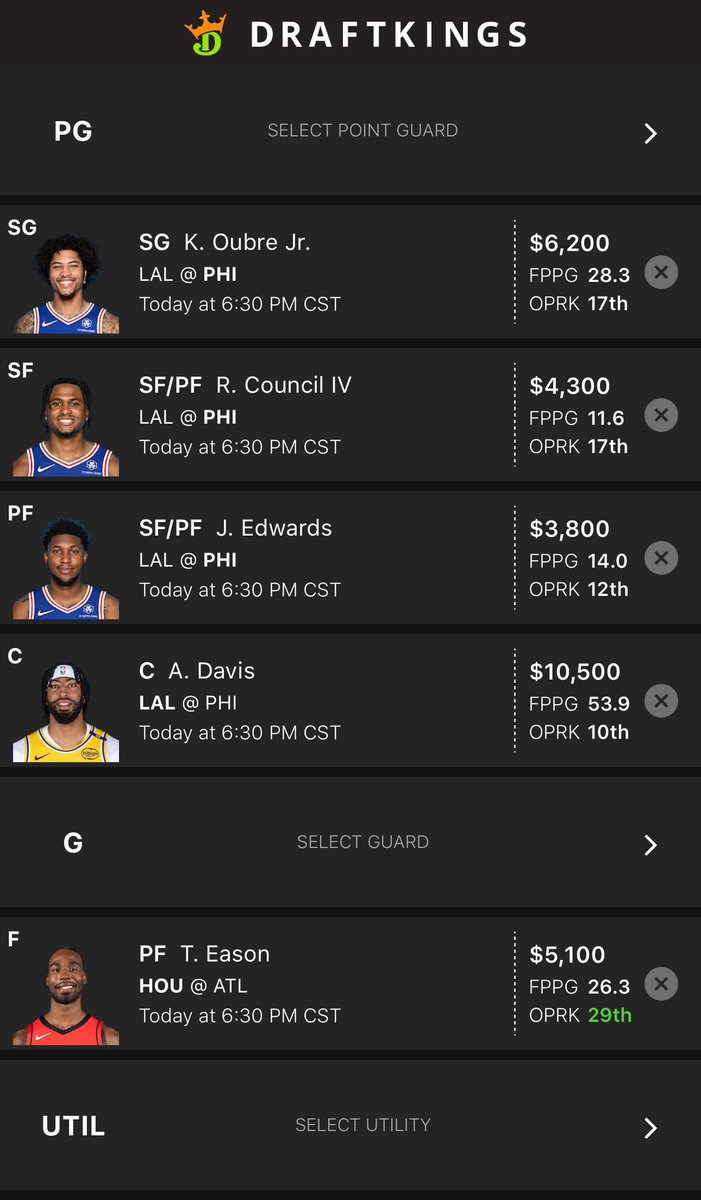 Bobby_Hare's tweet photo. Way too early #NBA first look cores for #DraftKings and #FanDuel 👇

Final cores on the @RunPureSports site closer to lock. Same deal everyday 50 likes and I’ll post final cores here

Slate breakdown + position rankings 🔗 https://t.co/jut48rvNhy

🚨🏀RPS15 for 15% off🏀🚨 https://t.co/O3vo9WwbK2