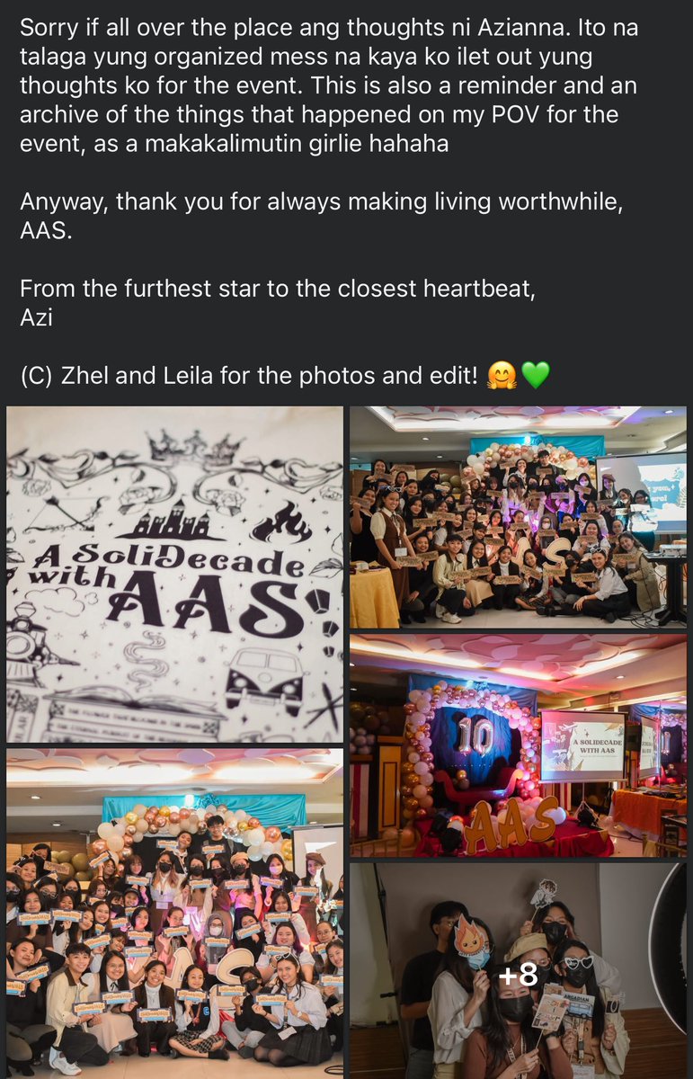iDunno_06's tweet photo. ๐ 26 January 2025 #ASoliDecadeWithAAS https://t.co/3adfFwcNe4