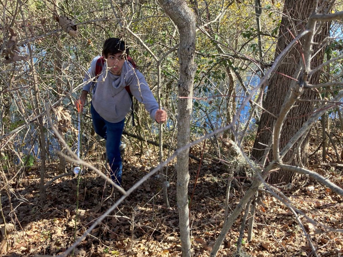 txstengineering's tweet photo. Water Works TXST gave back to the local environment by participating in their first cleanup of the year at the Bicentennial Park as part of the the #KeepSanMarcosBeautiful Adopt-a-Spot program! #txstengineering #tawwa #sustainability https://t.co/AT3Cx7fzok
