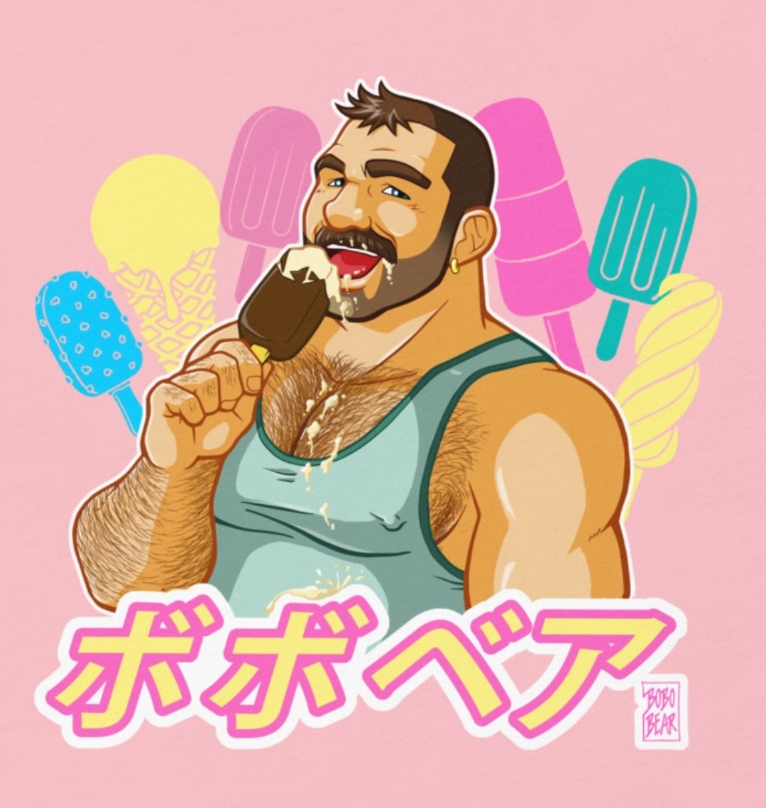 BEN LIKES ICE CREAM: LOLLIES FUN
Bobo Bear: The Manga Collection, available NOW:
bobo-bear.com
XXLove, Bobo Bear🐻❤ 

#bobobear #handdrawn #noai #bobobearart #gaylondon #bearsoflondon #londonbear #londonbears #bearsofinstagram #bearsofinstagram🐻 #manga #bara