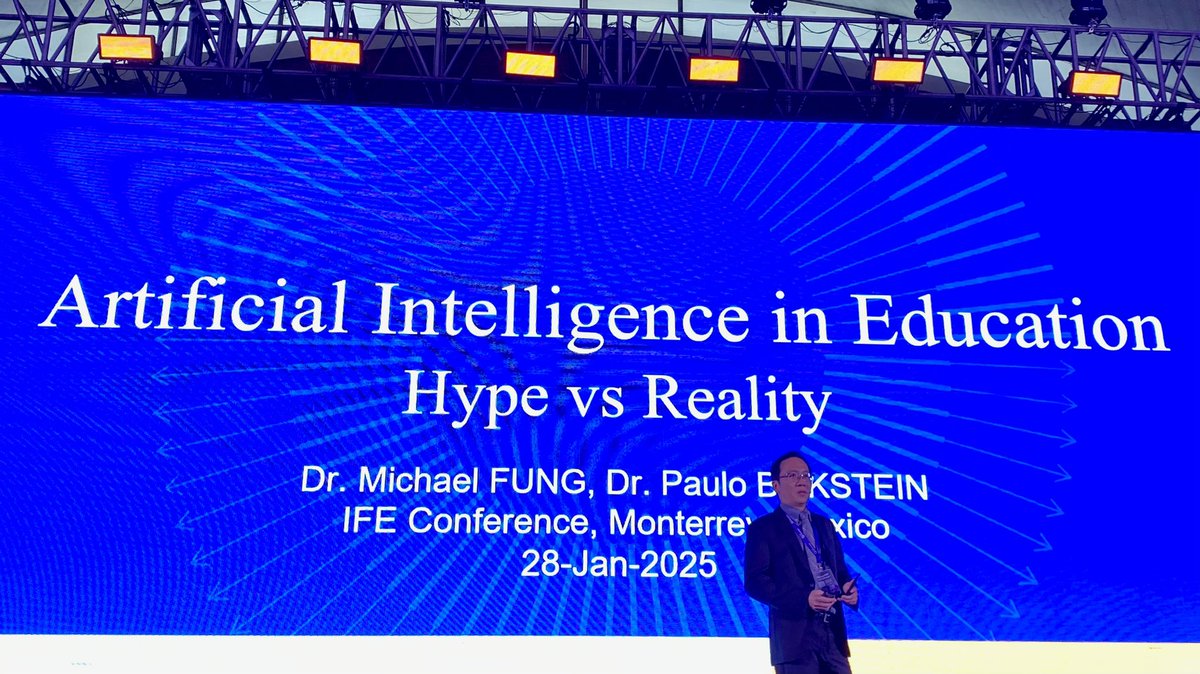 Bienvenidas y bienvenidos a nuestra conferencia de apertura.  Abordamos el tema de " Artificial Intelligence in Education - Hype vs Reality" para conocer más sobre el impacto que tiene en el ámbito educativo. Sigue la transmisión en: tec.rs/LT-OpIFEConf25 📚🤖 #IFEConference