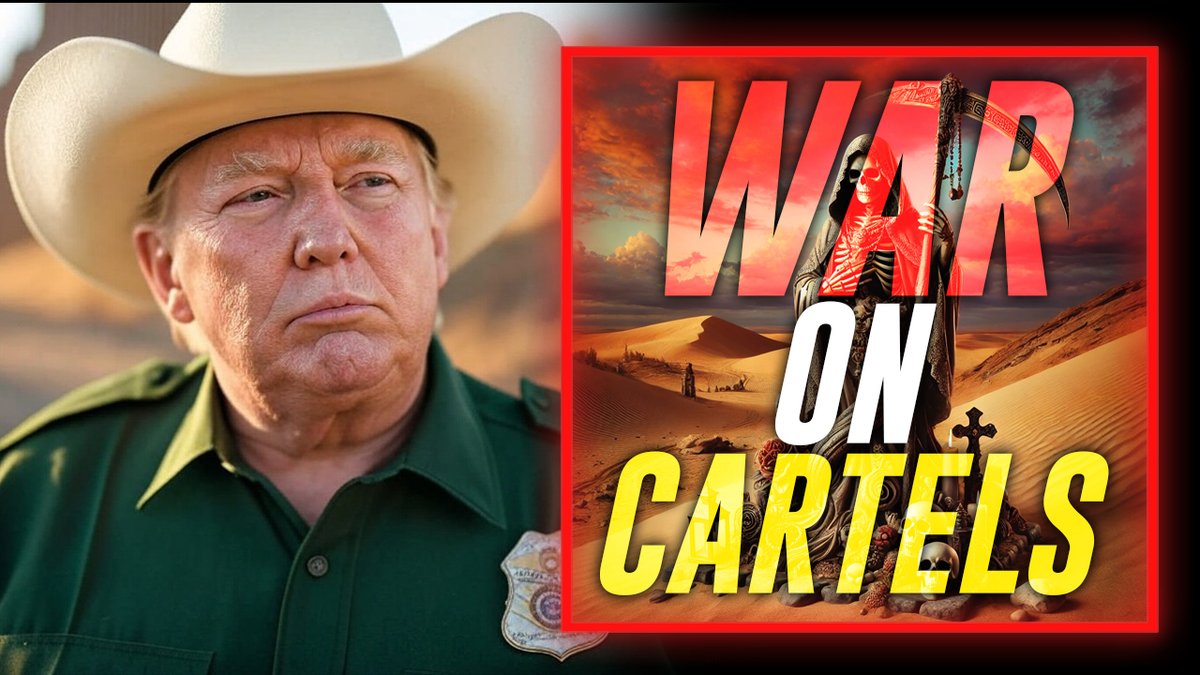 TRUMP GOES ON TOTAL WARPATH:

Launches Massive Purge Against Deep State Operatives &amp; Literally Declares War Against Mexican Drug Cartels Who Kill Hundreds Of Thousands Of Americans With Fentanyl Every Year

» WATCH/SHARE THE LIVE X STREAM HERE:

https://t.co/o6sm9YqH9z https://t.co/KnS2VsolXe
