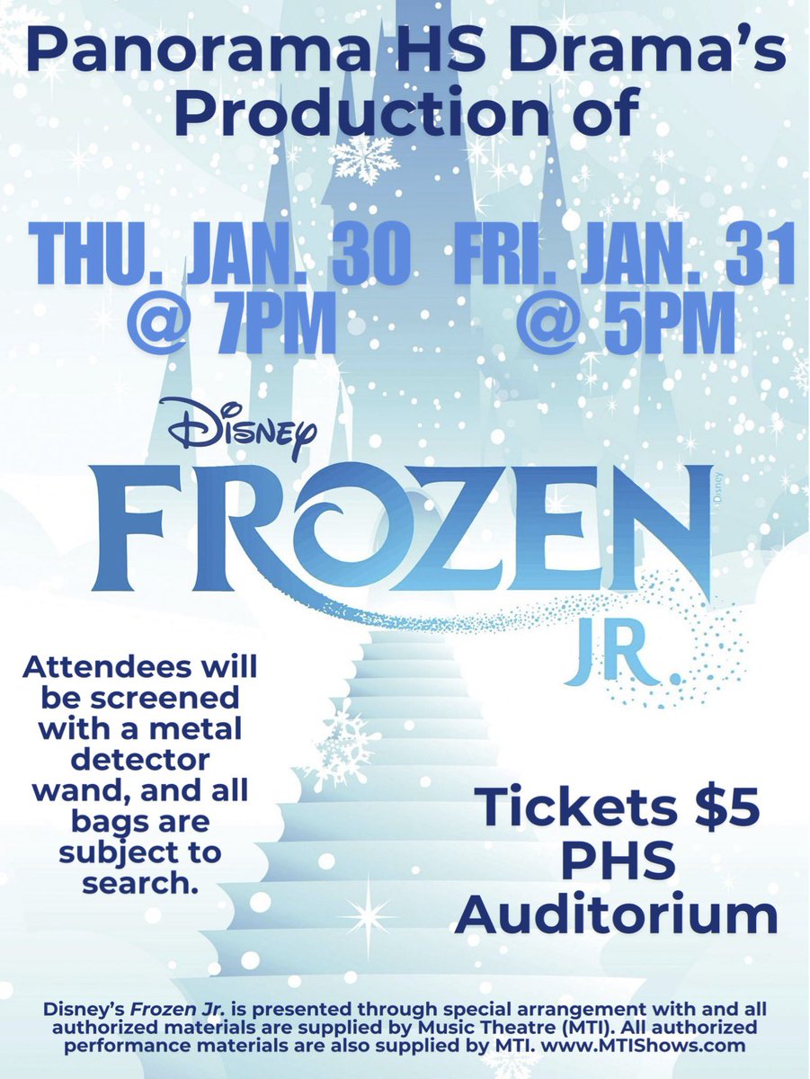 It’s almost time! ⛄️❄️

Join us this week to watch the amazing work our Drama Club has put in! We are so excited 🐍💛