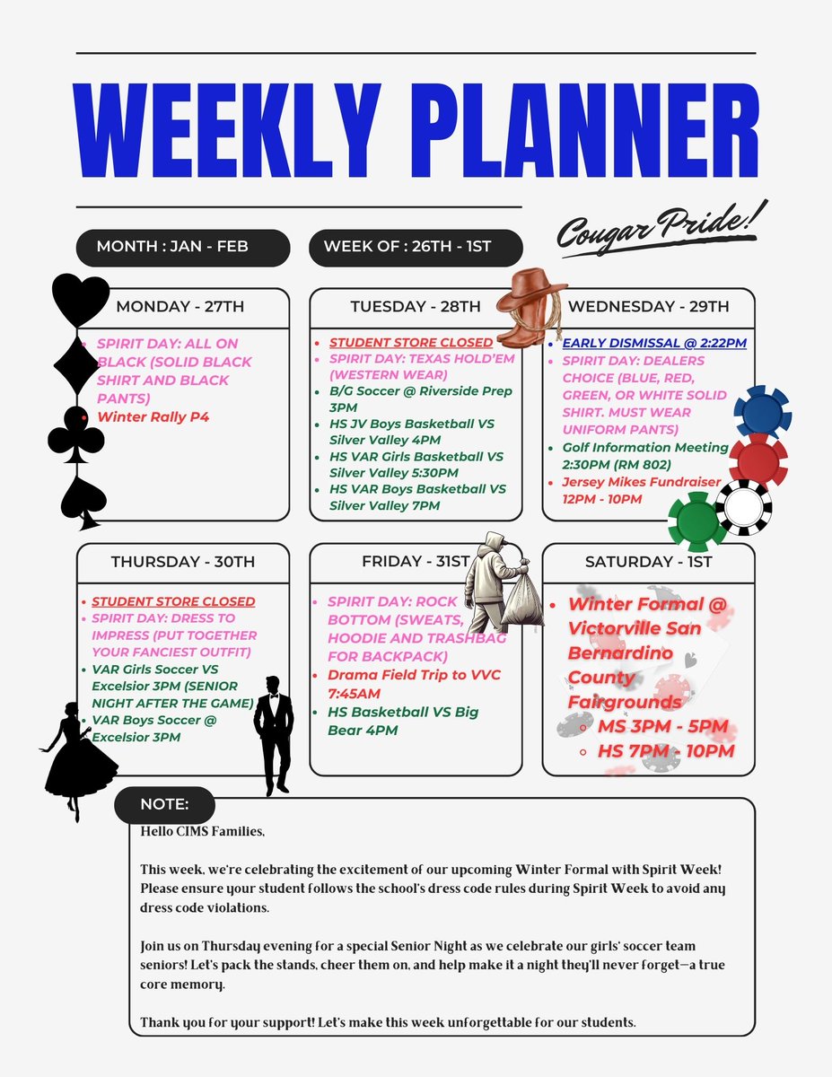 This week at CIMS 
-----------
Esta semana en CIMS