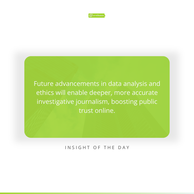 ereleases's tweet image. In the next decade, breakthroughs in data analysis and digital tools are set to transform investigative journalism! 🌟🔍

Journalists will dive into complex data like never before, uncovering stories with unmatched precision and depth.

#Journalism #DigitalAdvancements