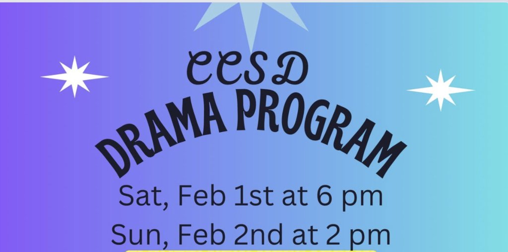 Come see the ColumbusCSD Drama Program's presentation of "THE INTERNET IS DISTRACT - OH LOOK A KITTEN!" By lan McWethy.
Sat, Feb 1st at 6 pm
Sun, Feb 2nd at 2 pm