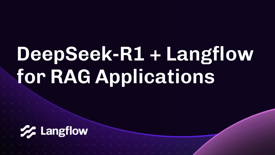langflow_ai's tweet photo. 🚀 Build smarter RAG apps with DeepSeek-R1 + Langflow!

In our 2nd @deepseek_ai  tutorial👇, learn how to:
✨ Swap in DeepSeek-R1 component
📚 Use Astra DB for vector embeddings  
⚡ Ingest docs & get detailed, reasoning-rich responses

🎥 Watch now: https://t.co/VNsyb4aZHs

#DeepSeek #RAG #AI