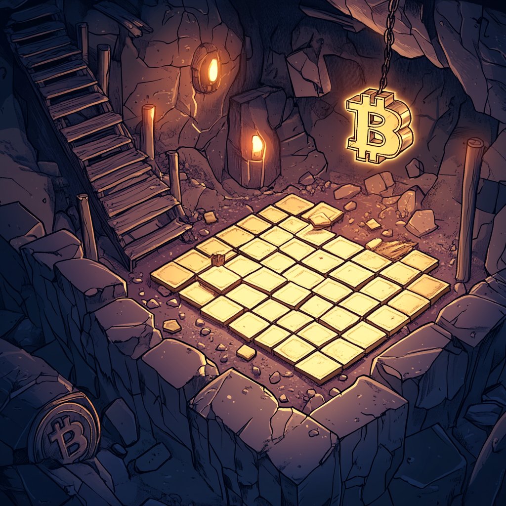 ChriDeMart's tweet photo. Sometimes, in the darkest dungeon, you can find an unexpected light. It may be faint, but it’s enough to remind you that hope exists - that light comes from within... and the laws of probability! 😉

#BitcoinDeminer #Blockchain #Bitcoin #BTC https://t.co/b2wfyKedpj