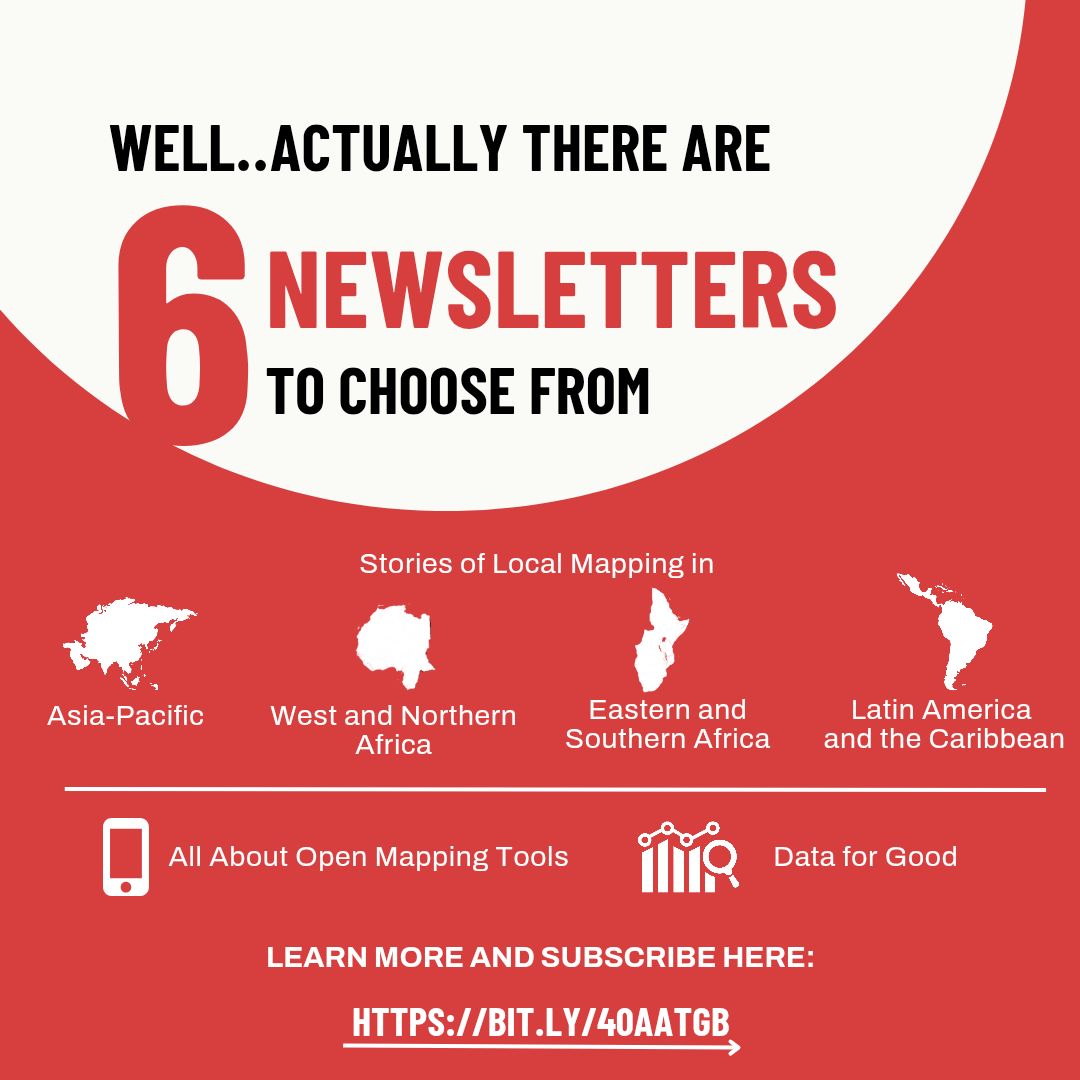 Dear HOTOSM Community! 

We'd like to invite you to choose from 6 newsletters to explore HOT’s tech, data &amp; recent  stories. At HOT, we’re driving a range of impactful projects and these newsletters are designed to help you stay connected. Subscribe now! buff.ly/4aA1SIM