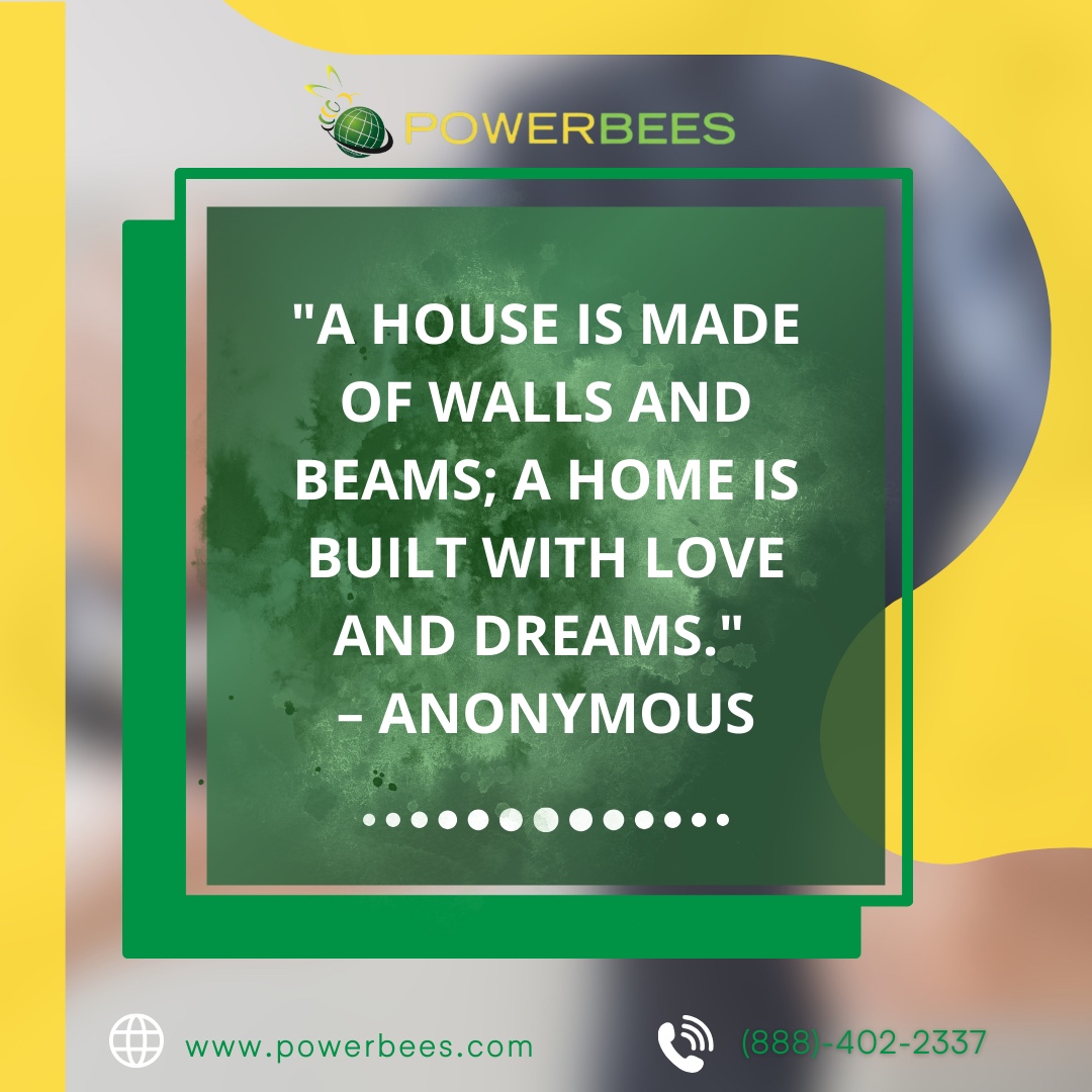 Powerbees's tweet image. "🏡 A house is just walls and beams, but a home? It’s filled with love, dreams, and everything that makes it uniquely yours. 💕 Let’s find the perfect place to make your dreams come true! 🗝️✨ #HomeSweetHome #DreamHome #LoveWhereYouLive