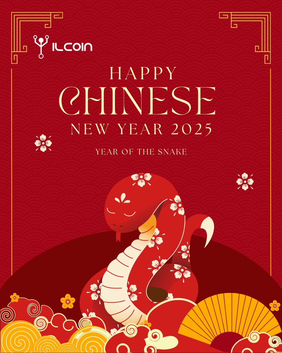 Happy New Year! 🐍
May 2025, the Year of the Snake, bring you wisdom, transformation, and prosperity. Cheers to new opportunities and endless success! 🥂
#ilcoin #HappyNewYear #ChineseNewYear2025