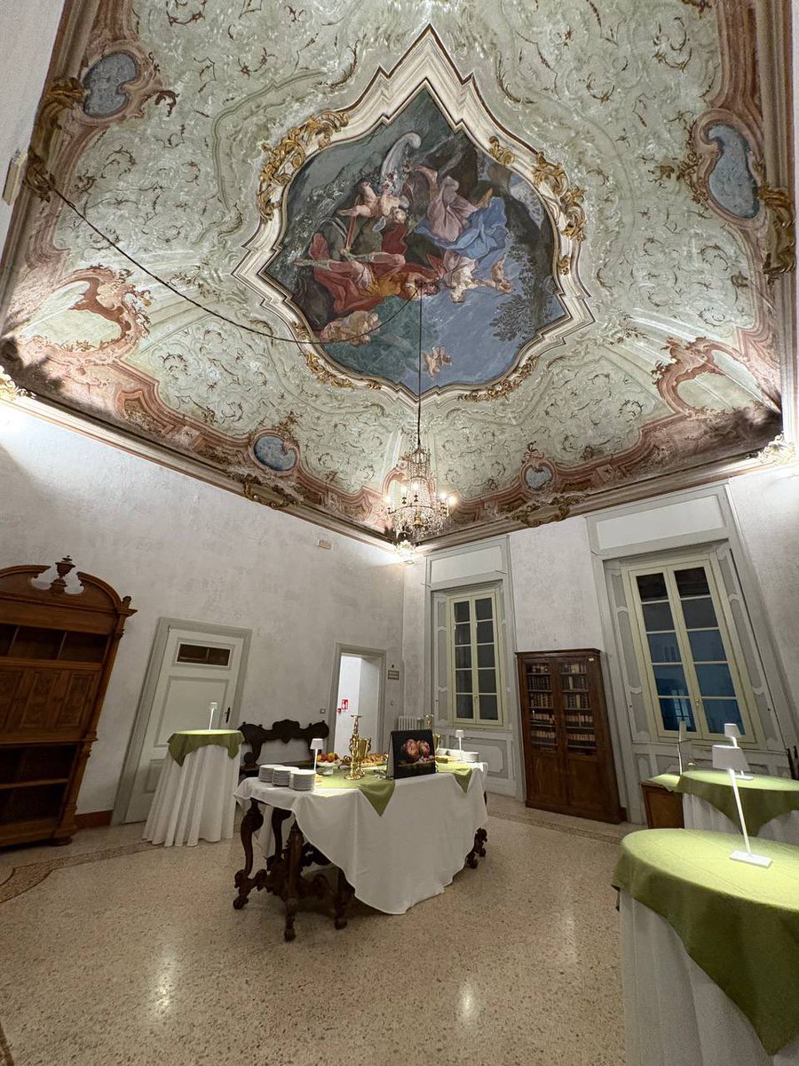 gwc2025pavia's tweet photo. Institutional welcome at the City Council Hall. https://t.co/DAoIxHMuDv