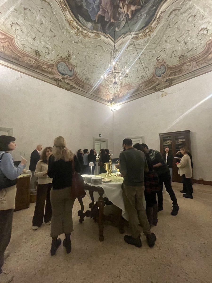 gwc2025pavia's tweet photo. Institutional welcome at the City Council Hall. https://t.co/DAoIxHMuDv