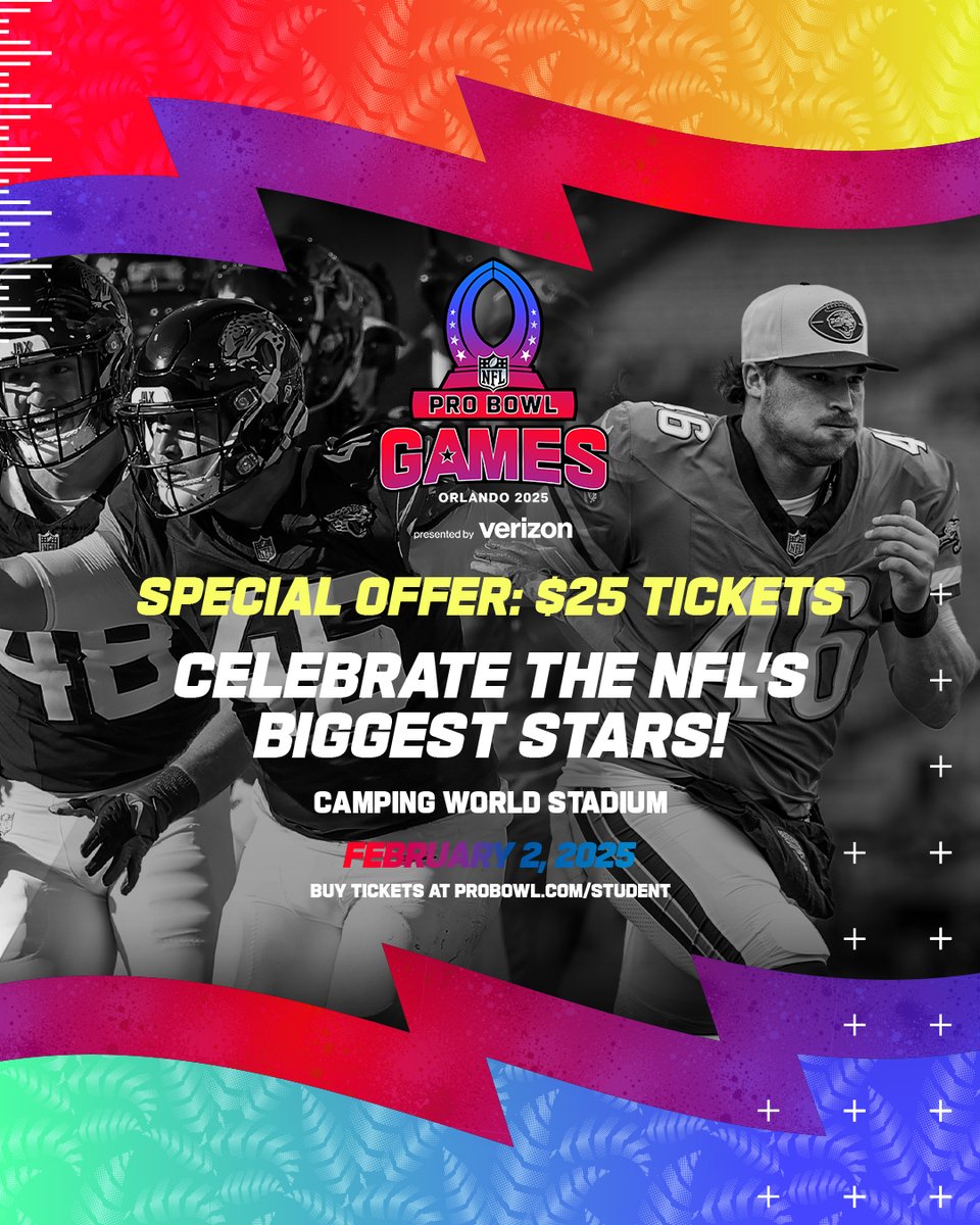 The <a href="/NFL/">NFL</a> Pro Bowl games are this week! 

Baylor Fans, you can secure your tickets to see <a href="/rossmatiscik/">Ross Matiscik</a> and all the games in Orlando!

🎟️ Probowl.com/student

#SicEm