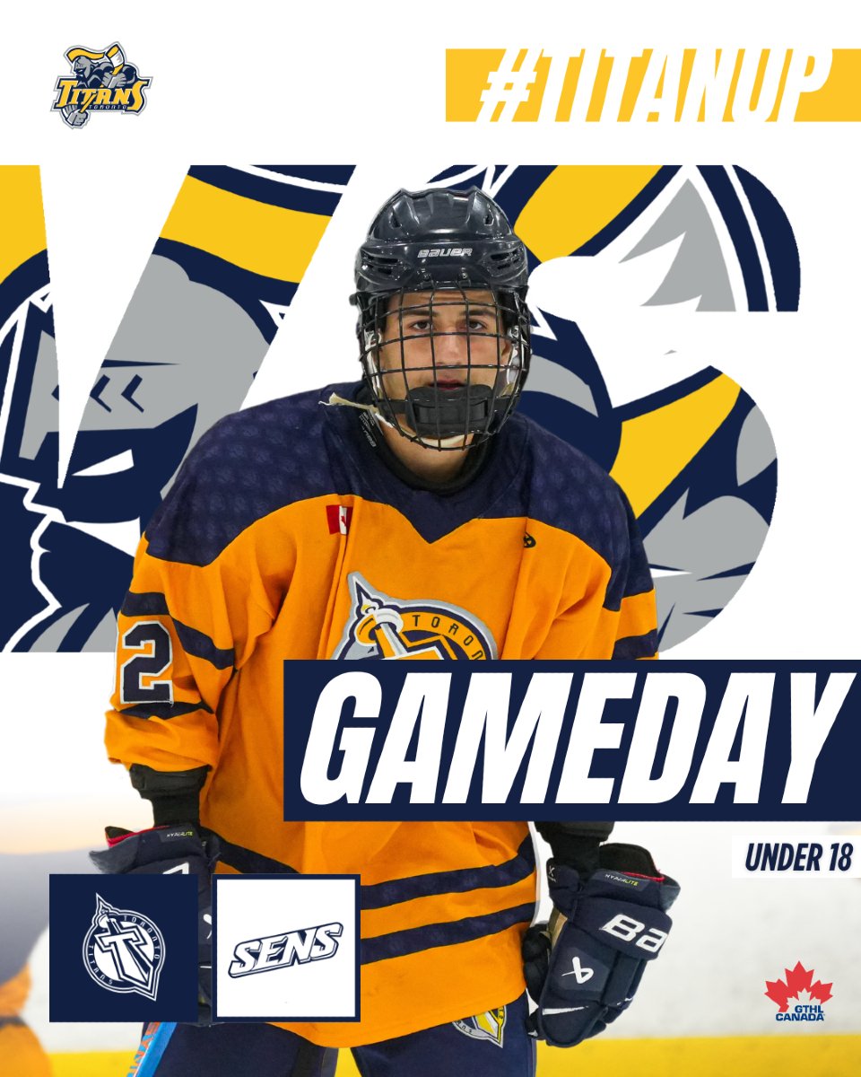 🚨 GAMEDAY ALERT! 🚨

The U18 AAA Toronto Titans are hitting the ice TONIGHT to take on the Mississauga Senators! 🏒🔥

🕘 9:00 PM
📍 Scotiabank Pond 4

Let’s show up and show out!

#TitanUp #U18AAA #GameDay #OHLDraft