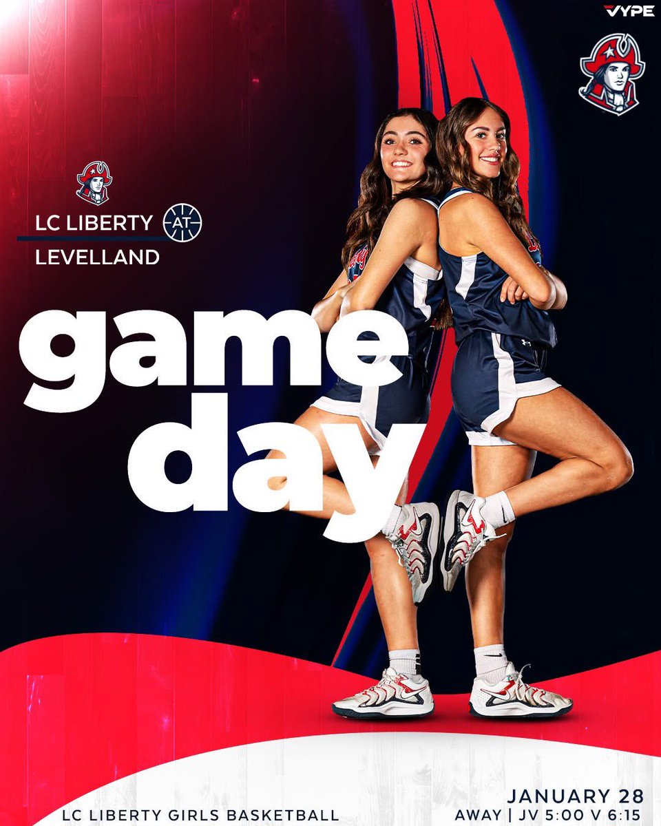 LibertyGBB_LCP's tweet photo. 🏀Game Day🏀
⭐️: District Round 8
📍: Levelland HS
🆚: Levelland
⏰: JV - 5:00, V - 6:15

#UnselfishEffort https://t.co/iWVApge3va