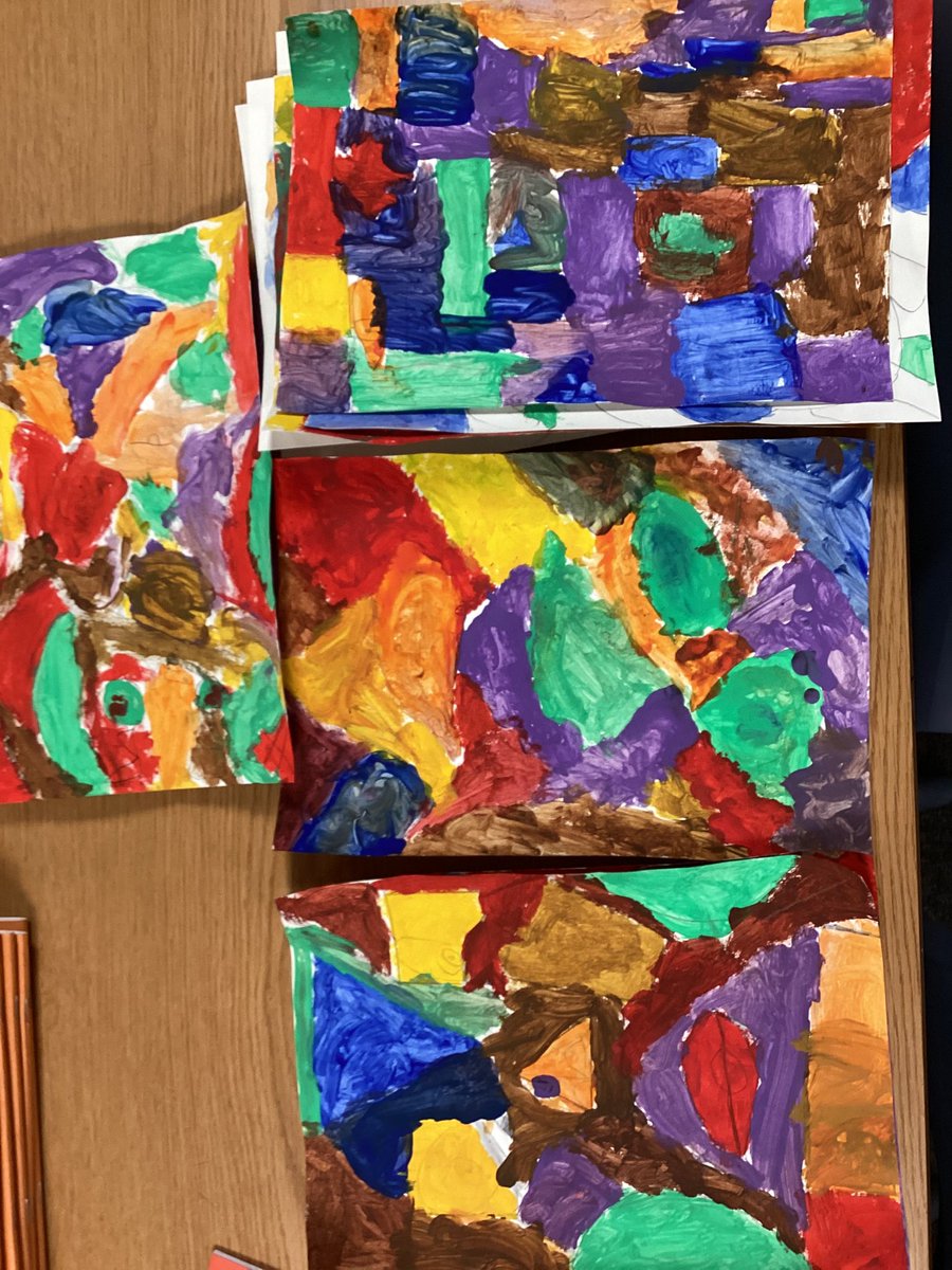 International language day: the children have been learning about Claude Lagouche 👌👌.  They have created Art in his style!  Fantastic work from everyone! 👌👌.