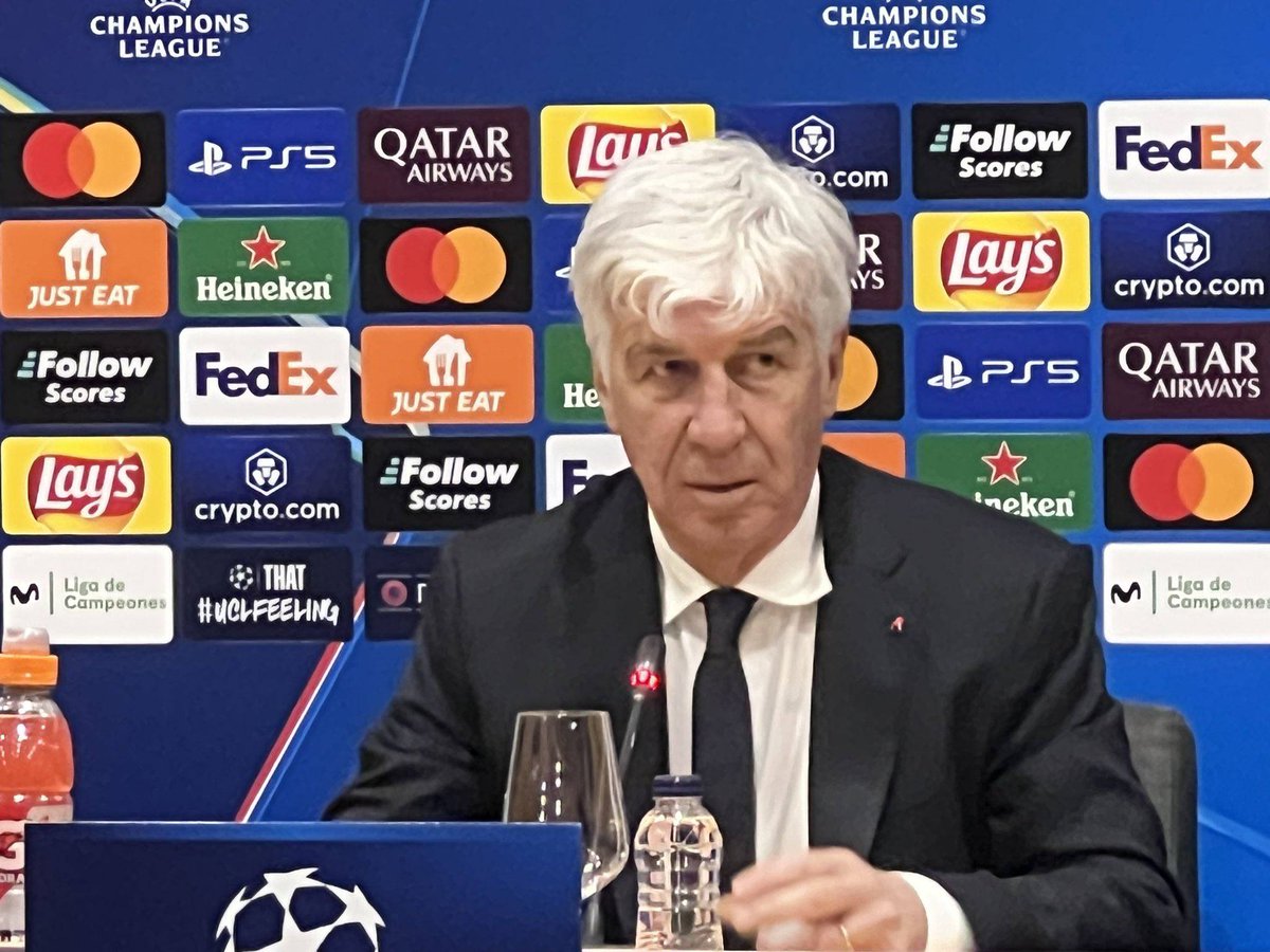 BarcaTimes's tweet photo. 🚨🎙️| Gasperini (Atalanta): “Barça is the team I enjoy most watching. Atalanta are facing Barça for the first time and they will be a type of barometer for my team. Facing such a big team will allow us to see how competitive we are. Barça is the ULTIMATE Spanish club.” #fcblive https://t.co/xprQpktQz3