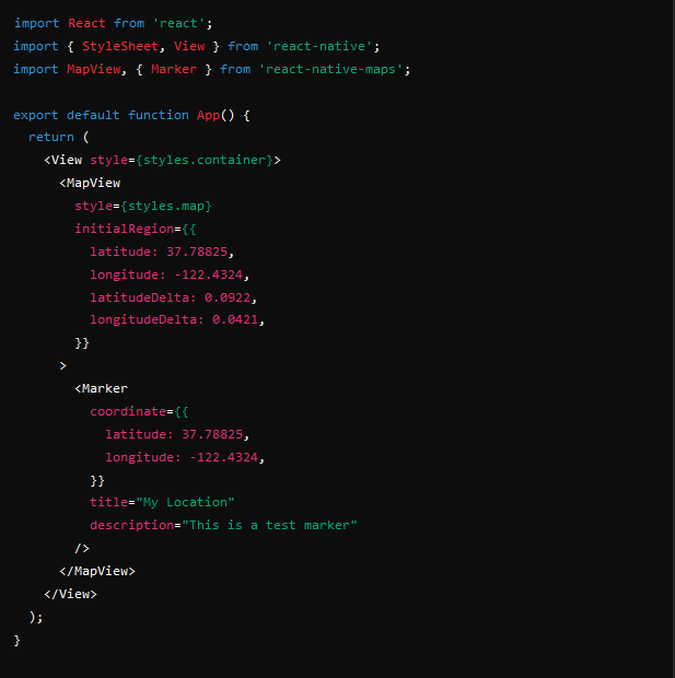 9rohitpdl's tweet photo. Day 21 of #COESISKnowledgeQuest
Learned about integrating maps in React Native using react-native-maps. Explored how to display locations, add markers, and customize map styles.
#30dayslearningchallenge #COESIS
@coesisnp https://t.co/yCz7llZBOK