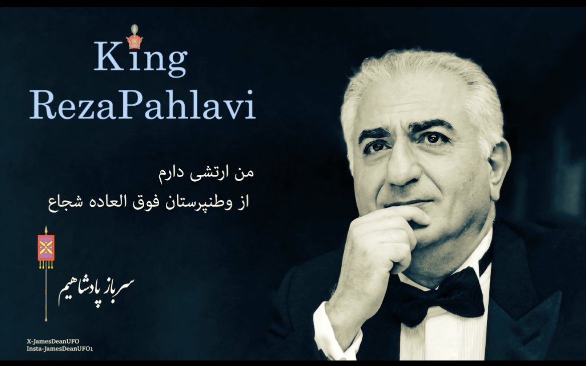 nima_sabegh1010's tweet image. من سرباز شاهم از روزی که فهمیدم که خاک این کشور صاحب داره
و تا پای جان برای آزادی و شکوفایی ایران بزرگ و بازگشت پادشاهی بیکار نخواهم نشست
بعد آزادی ایران ما
همه بتونن با هویت اصلی خودشون در x فعالیت کنن
تا ابد
#جاویدشاه
