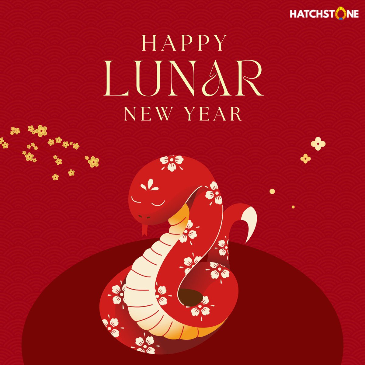 hatchstone's tweet photo. Hatchstone wishes you a joyful and prosperous Lunar New Year! 🎉🧧 May this year be filled with growth, new opportunities and meaningful connections. 

#LunarNewYear #YearOfTheSnake 🐍 https://t.co/OmkesVHxoO