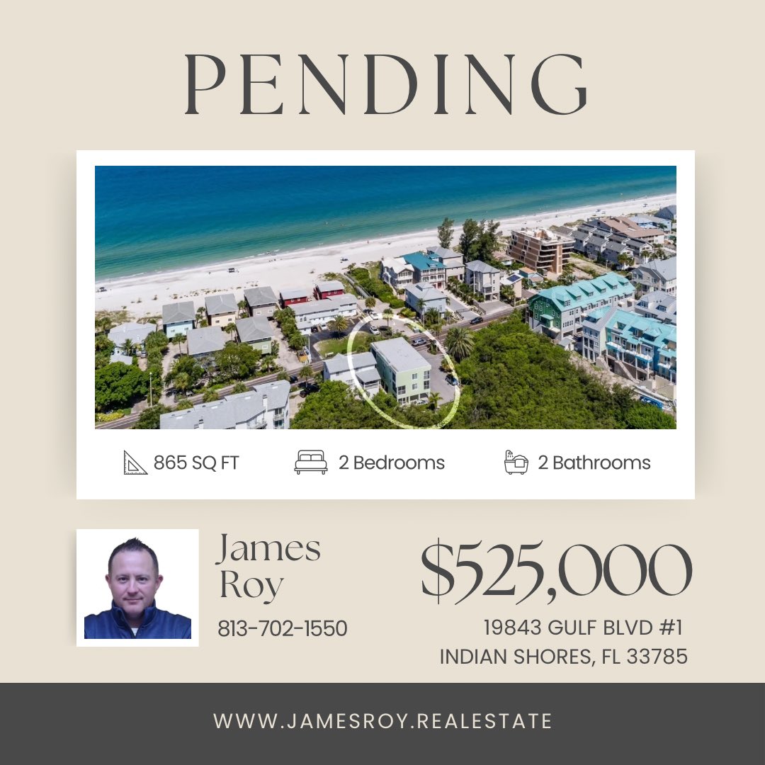 jamesroybroker's tweet photo. 🚨 PENDING ALERTS ‼️
Vacation was a little busier than expected as 2/3 went pending when we were up in Michigan last week. 

Always on call for our clients. 

The market is heating 🔥 up! 

📲 813.702.1550
James Roy
Broker / Owner
C2EX, PSA, SFR, ePro https://t.co/IqfFZdf9jr