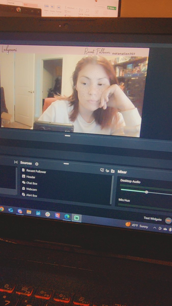 LadyNami01's tweet photo. If I were to stream myself working on cosplay/crafting stuff, would you watch? https://t.co/aRpxyCp1mf