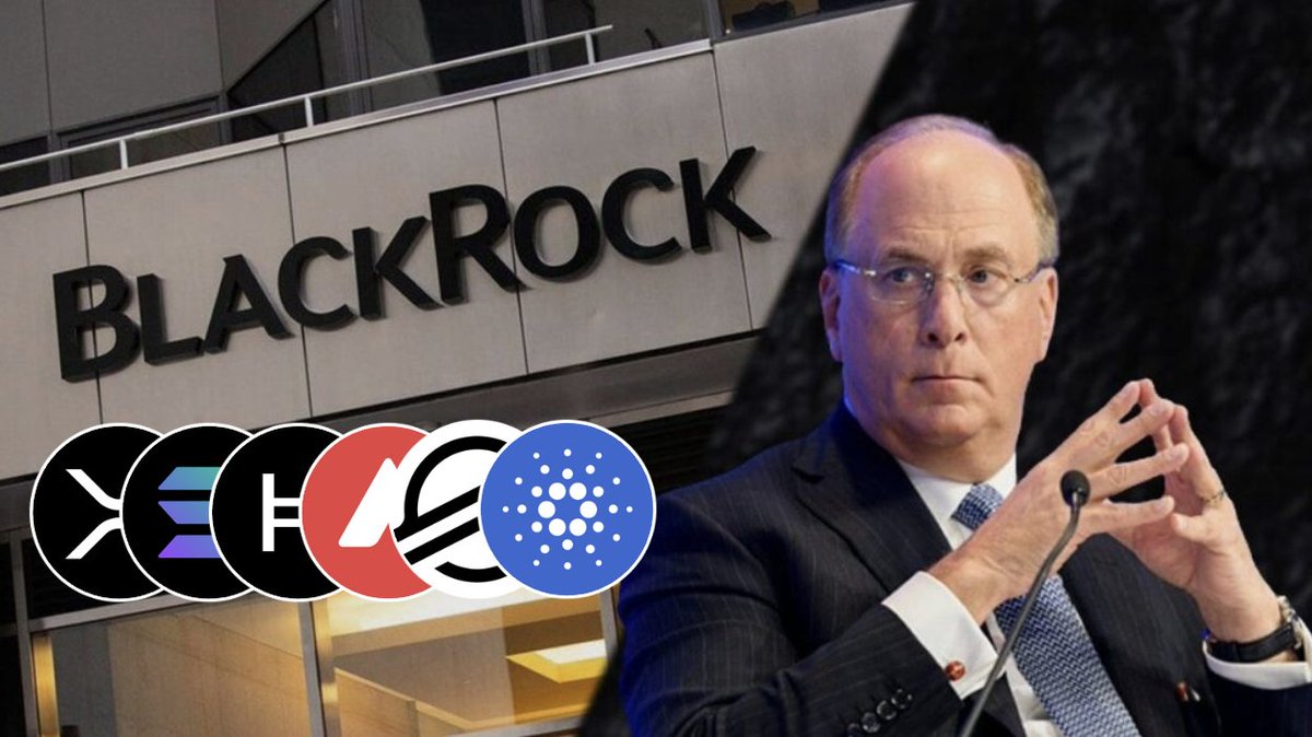 RUMOR: BlackRock is reportedly exploring an expansion of its institutional offerings to include U.S.-based crypto assets like $XRP, $SOL, $HBAR, $AVAX, $XLM, and $ADA.