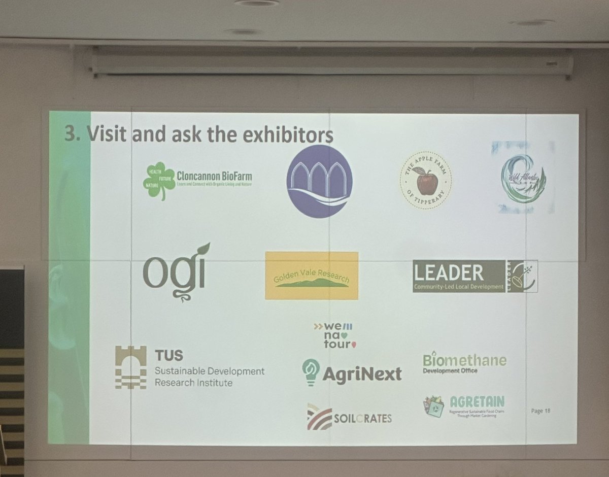 Golden Vale Research (@goldenvresearch) on Twitter photo It was a great day at the <a href="/TUS_ie/">Technological University of the Shannon</a> Farm Diversification seminar here in Thurles!
Irish farms are facing many issues. If we want farms to be environmentally, socially and economically sustainable, we need to start adapting to this changing environment.
<a href="/AgrinextProject/">AgriNext Project</a> It was a great day at the <a href="/TUS_ie/">Technological University of the Shannon</a> Farm Diversification seminar here in Thurles!
Irish farms are facing many issues. If we want farms to be environmentally, socially and economically sustainable, we need to start adapting to this changing environment.
<a href="/AgrinextProject/">AgriNext Project</a>