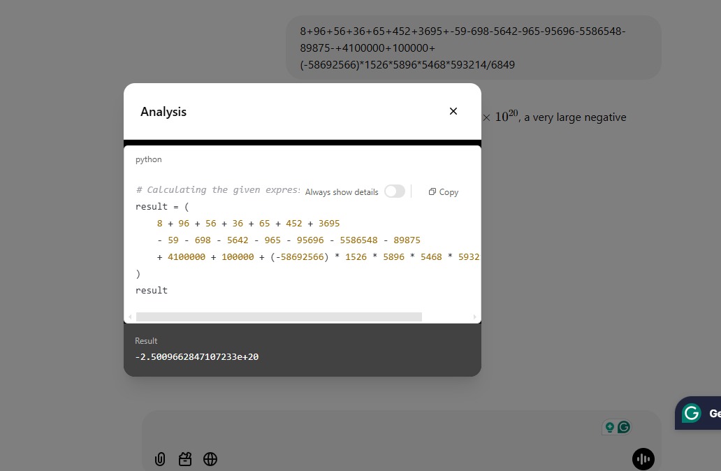 dippakkcoder_01's tweet image. Difference between deepseek-R1 and GPT
I have some example and deepseek is crazy