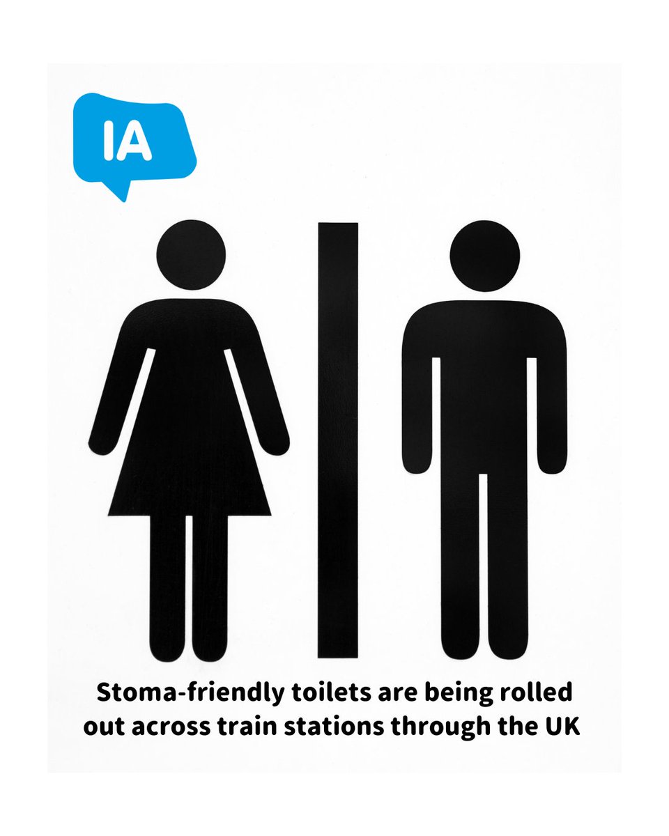 Stoma-friendly toilets are opening at various train stations nationwide. We would love to hear if you have experience using one of these toilets and whether you found the extra facilities helpful. Comment below.  

#StomaFriendly