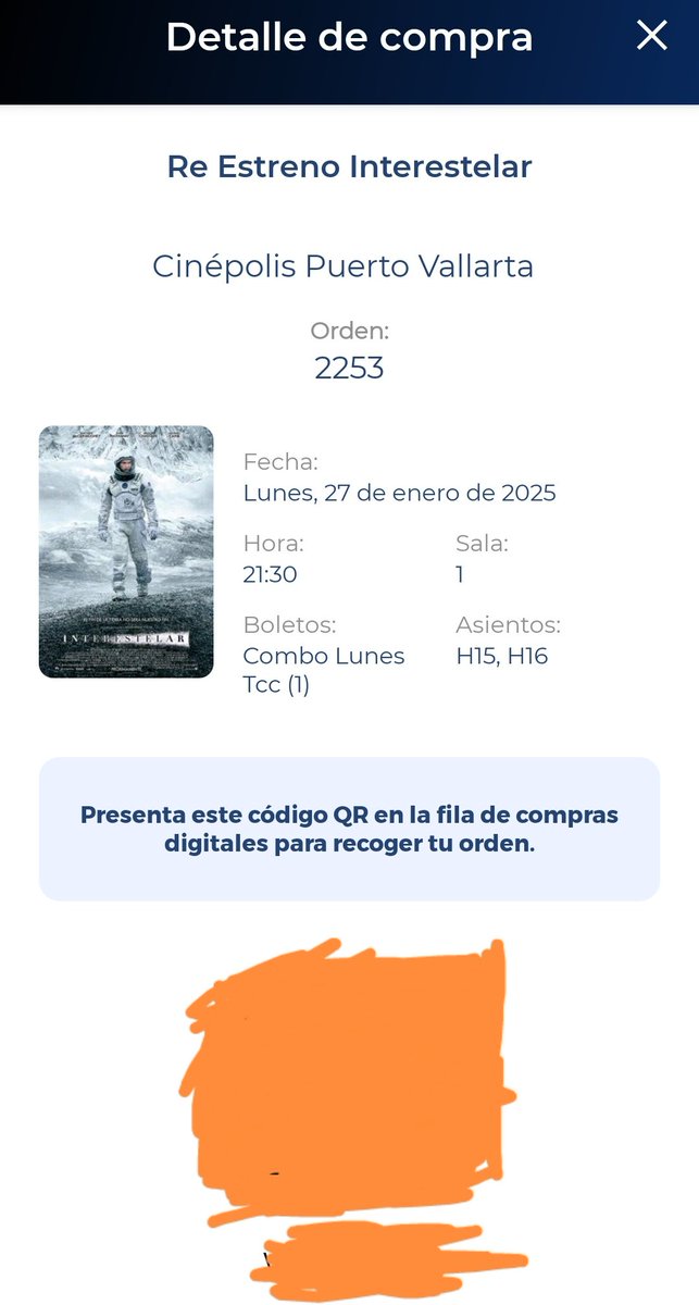 VictorGuizar4's tweet photo. Hola @AyudaCinepolis , ayer usé mi #ComboLunes para el Re-estreno de Interestelar. Marcó mi 10ma visita del mes. En la tarde compré otros boletos, PARA EL MARTES, osea para hoy en la noche (Ni siquiera el mismo día) y no me marca mi 11va visita. Se refleja hasta que haga checkin? https://t.co/aBpNqhAGHE