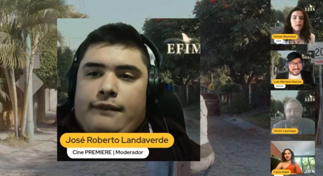 En la conferencia de prensa de #Efímera se está hablando sobre los retos del rodaje, la química entre el reparto, las inspiraciones detrás de la película y las formas en que ha llegado al corazón de las audiencias. Moderada por el gran <a href="/joussylan/">José Roberto Landaverde</a>

Un estreno de <a href="/SulaEntmnt/">Sula Entertainment</a>