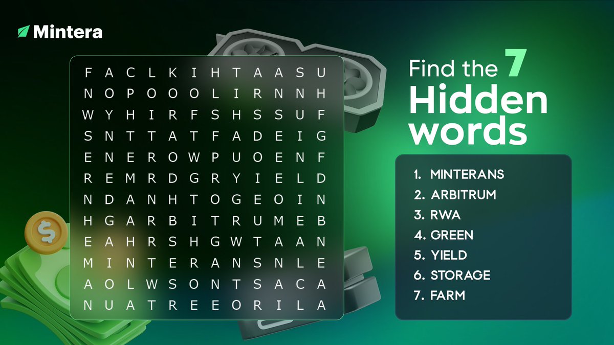 How many of the 7 hidden Mintera words can you spot? 👀

Let us know below! 👇