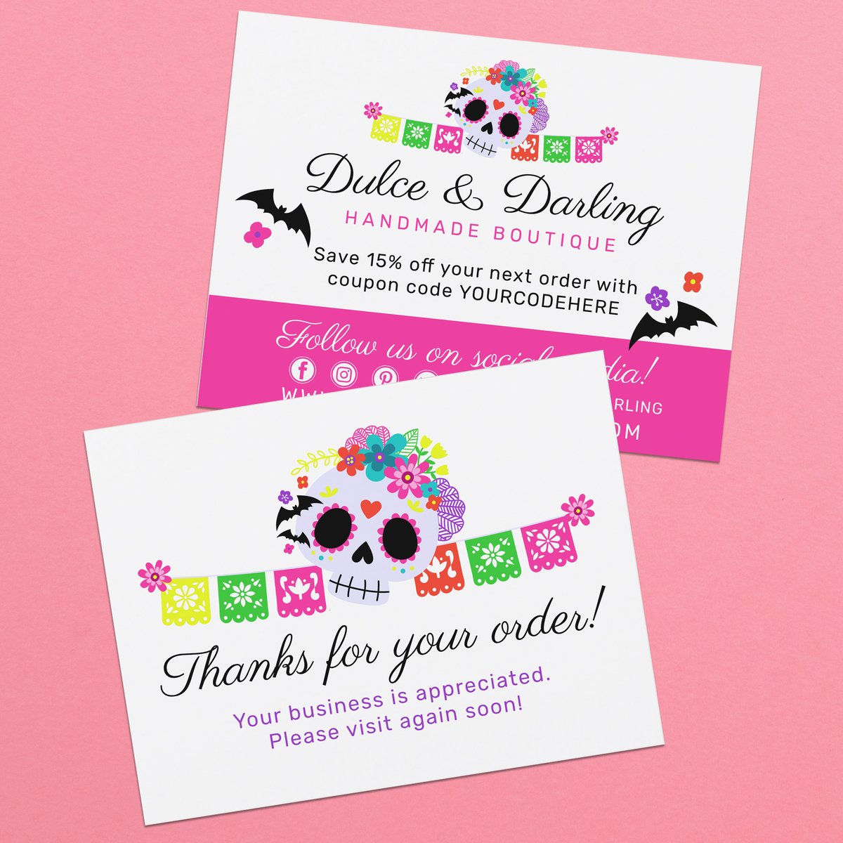 CyanSkyDesign's tweet photo. Personalized, #printed, perfect.
Sugar Skull #Calavera Papel Picado Thank You Custom Postcard
https://t.co/oMbg6M18mq via @zazzle
#zazzlemade #zazzle #thankyou #customerappreciation #orderpackaging #smallbusiness #onlineboutique #etsyseller #etsyshop #etsyorders #sugarskull https://t.co/iOiY87QTKQ