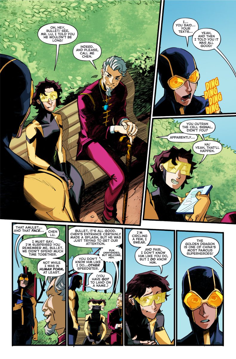 Bullet Adventures issue 7 is live on <a href="/Kickstarter/">Kickstarter</a>!

For fans of modern and classic superhero stories, as well as fun family dynamics.