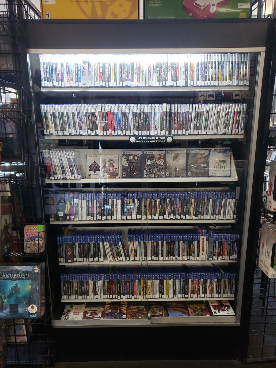 VGHQ's tweet photo. Lots of New Games in stock at the HQ! https://t.co/IsQcRrb4CY