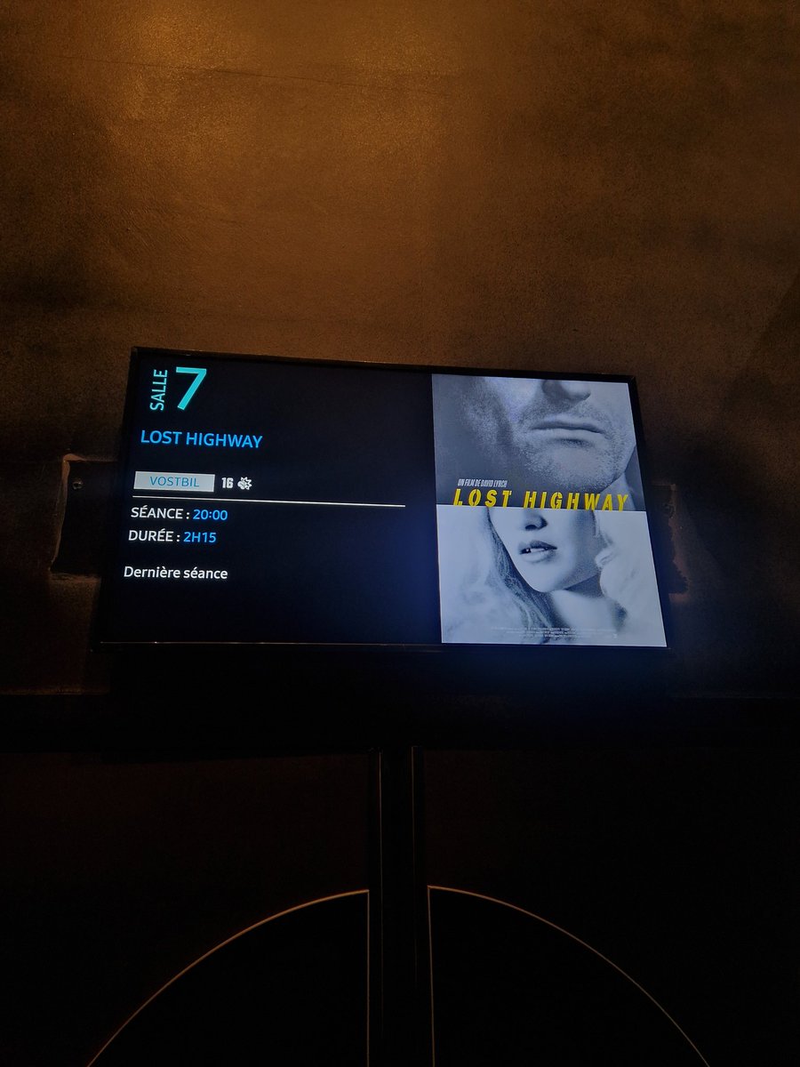 Après l'immense Mulholland Drive la hype est à son paroxysme.

#NW Lost Highway - David Lynch (1997)
