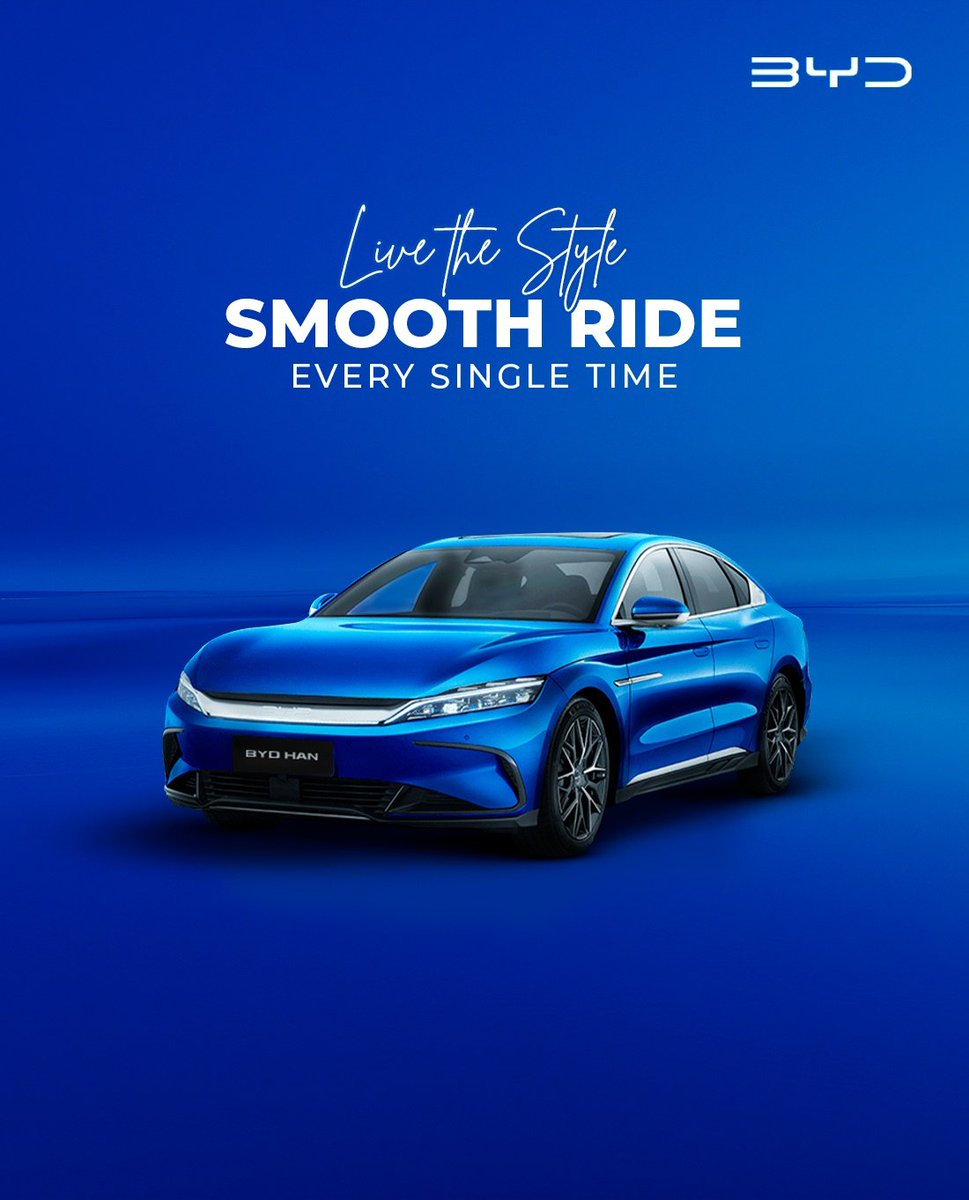 FahimStudio23's tweet photo. Smooth Ride, Sleek Design – My Latest Work for BYD!

Excited to share my latest project! Designed a bold, high-impact ad for the BYD Han, capturing the essence of style and performance. What do you think?
 #GraphicDesign #BYD #company #Ad #branding #brand   #DeepSeek #ChatGPT #AI https://t.co/LRClM0Rn0q