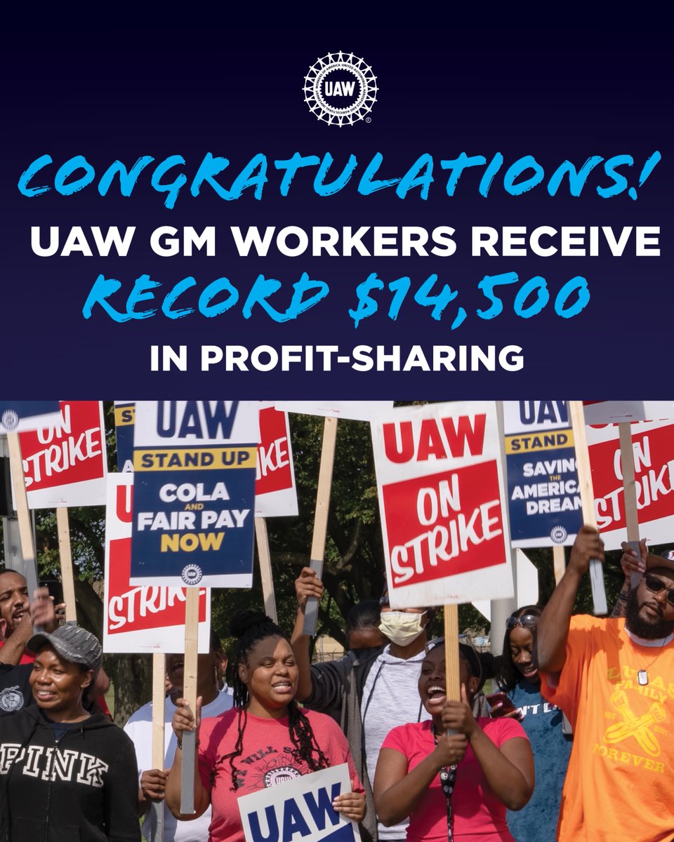 UAW tweet media