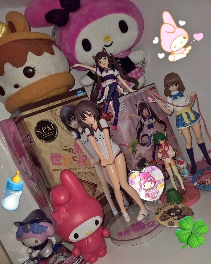 moewitchh03's tweet image. ˖  ࣪⊹𐙚    🧸 — ˗ˋ ୨୧ ˊ˗ —    🎀📛 ᡣ𐭩 ྀིྀ
Gifts from mi bf for mi b-day that is in february :,3 !!!!
#animecollection #animefigures #moe #collecction