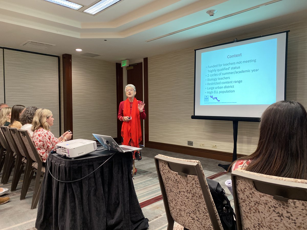 Andrews Institute at TCU (@andrewsinst_tcu) on Twitter photo Dr. Molly Weinburgh presented emerging themes identified from in-service teachers who engaged in PD at @the_aste conference. The PD aimed to enhance their skills and knowledge to teach emerging multilingual learners in biology. <a href="/TCU_COE/">TCU College of Education</a> #TCUResearch #LeadOn Dr. Molly Weinburgh presented emerging themes identified from in-service teachers who engaged in PD at @the_aste conference. The PD aimed to enhance their skills and knowledge to teach emerging multilingual learners in biology. <a href="/TCU_COE/">TCU College of Education</a> #TCUResearch #LeadOn