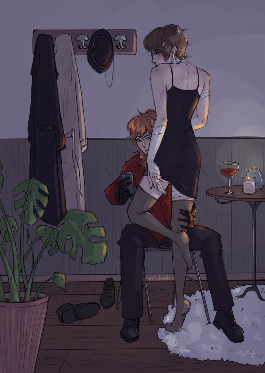 sketchades's tweet photo. save us little black dress dazai
#bungoustraydogs #soukoku https://t.co/dgztgmTeza