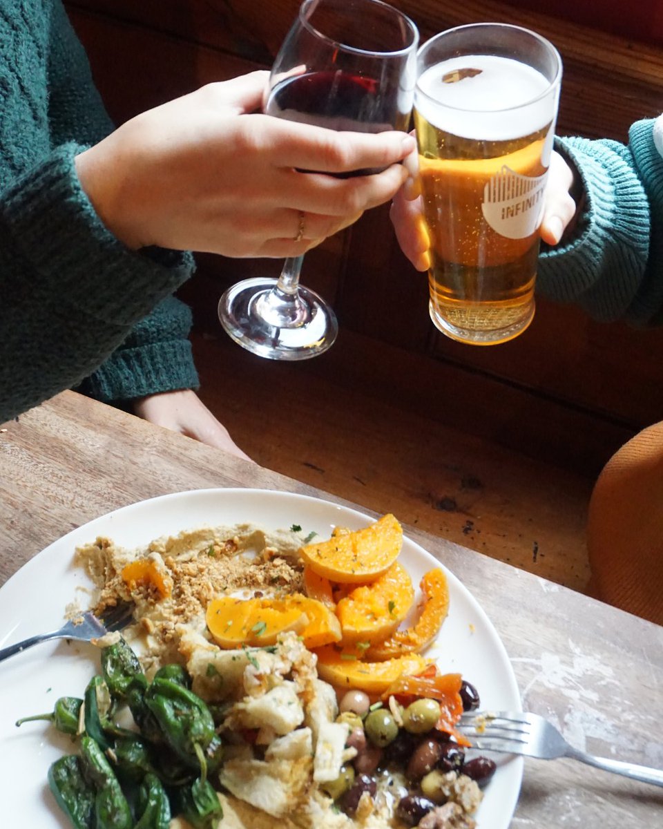 Sometimes, you need to meet a mate for a drink, sharing board and a chin wag.